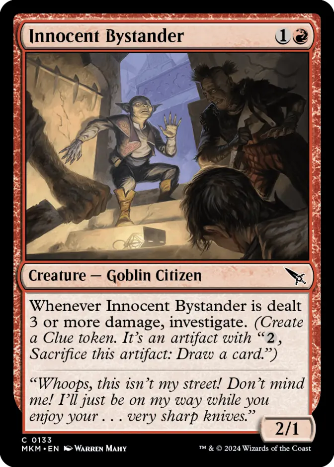 Innocent Bystander [MKM] (F)