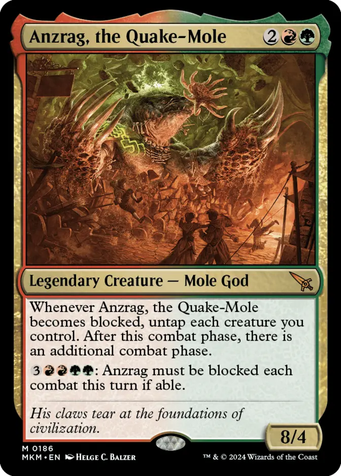 Anzrag, the Quake-Mole [MKM]
