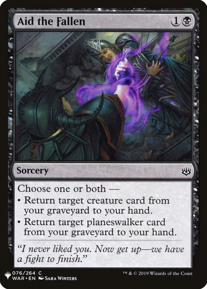 Aid the Fallen [PLIST]