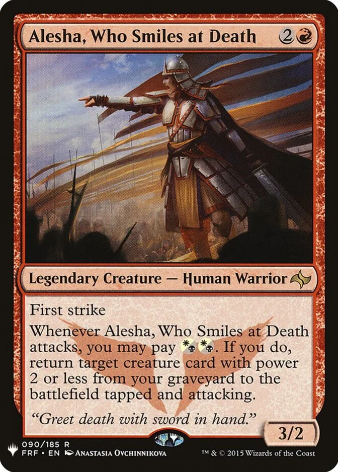 Alesha, Who Smiles at Death [PLIST]