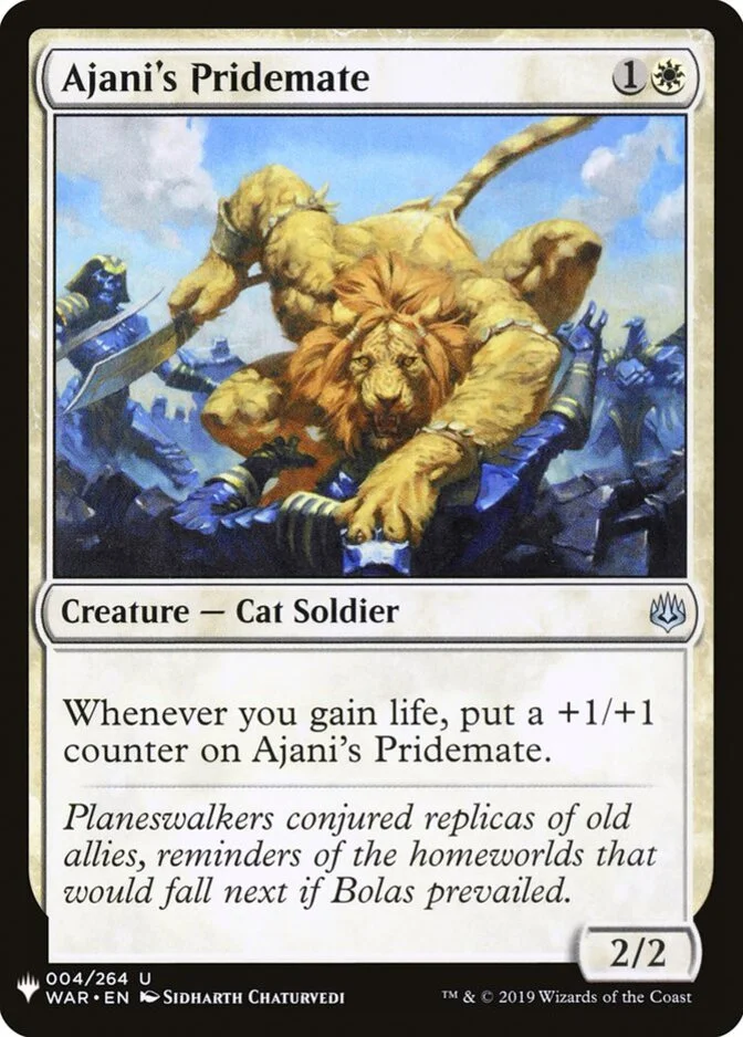 Ajani's Pridemate [PLIST]