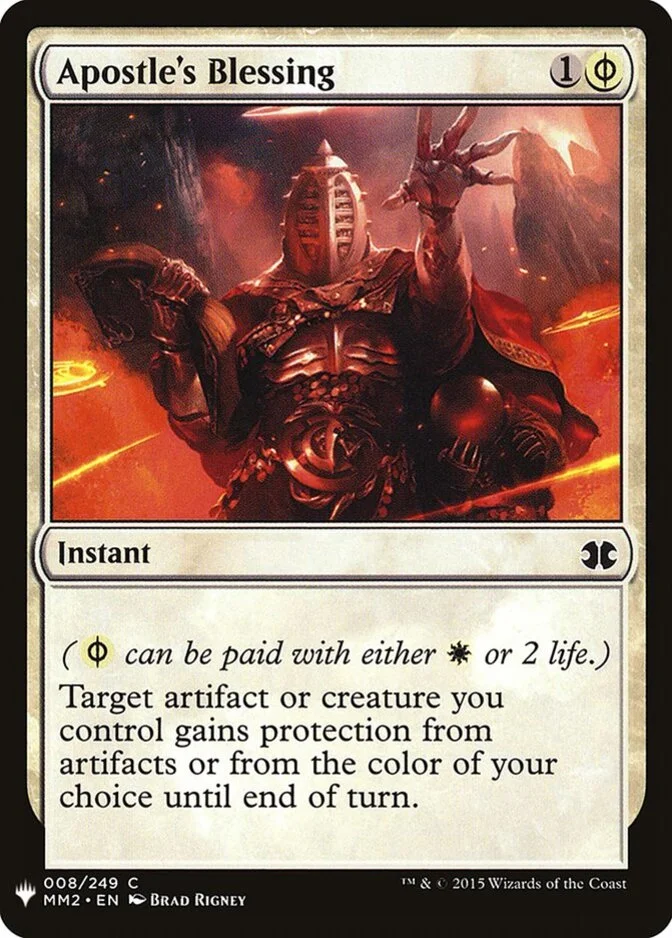 Apostle's Blessing [PLIST]
