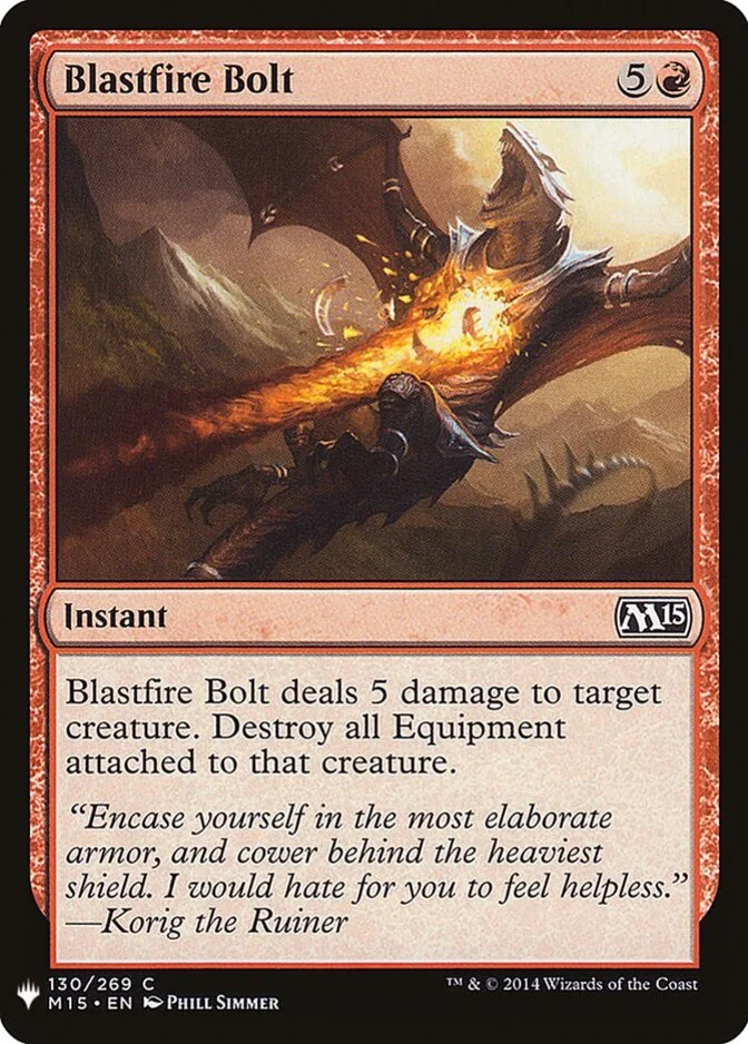 Blastfire Bolt [PLIST]