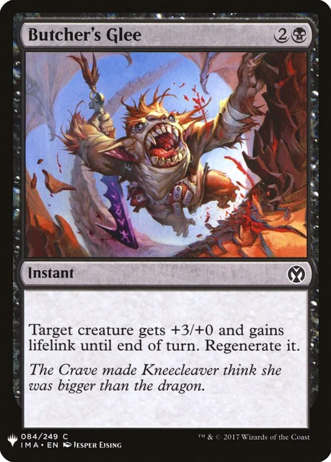 Butcher's Glee [PLIST]