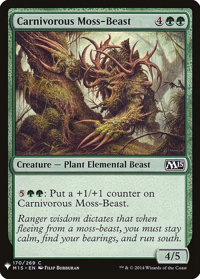 Carnivorous Moss-Beast [PLIST]