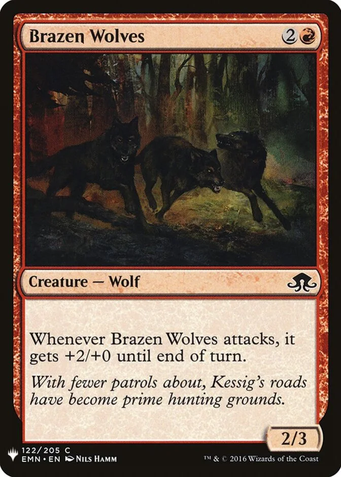 Brazen Wolves [PLIST]