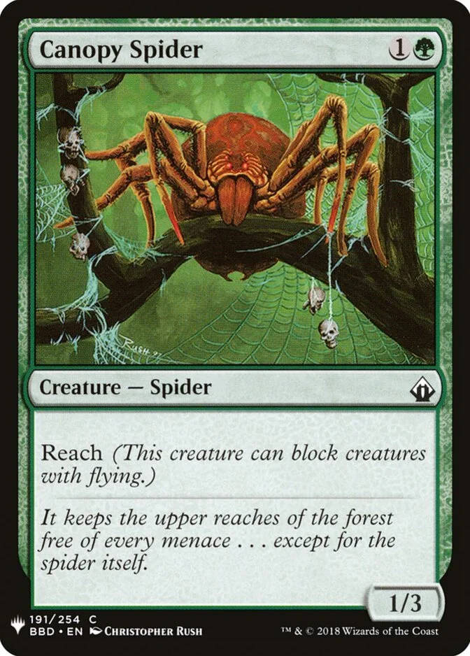 Canopy Spider [PLIST]