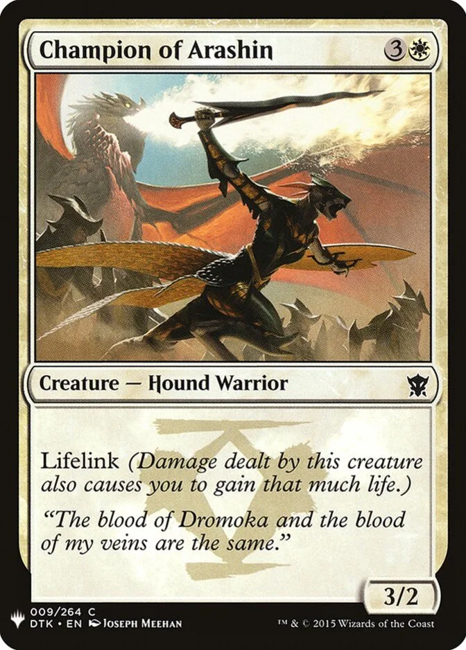 Champion of Arashin [PLIST]