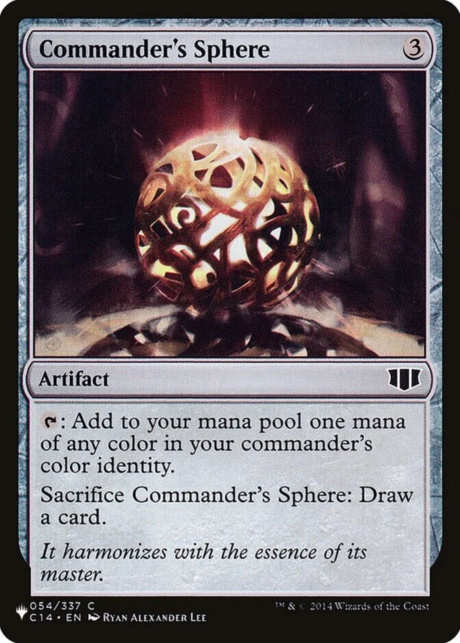 Commander's Sphere [PLIST]