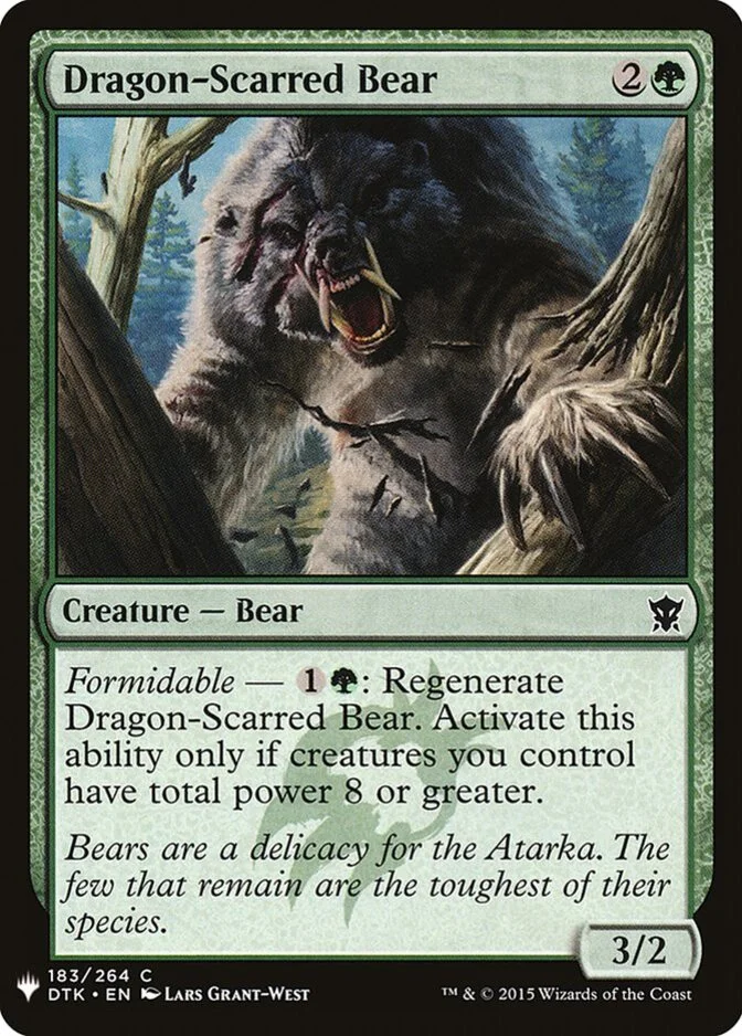 Dragon-Scarred Bear [PLIST]