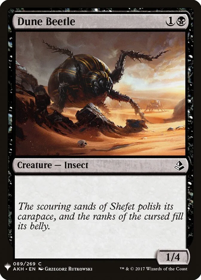 Dune Beetle [PLIST]