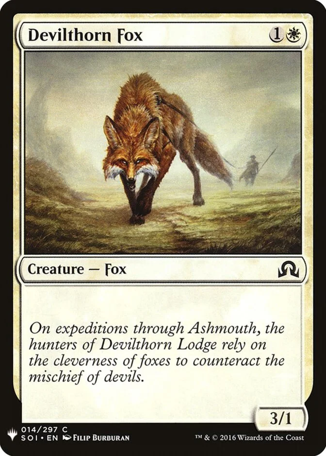 Devilthorn Fox [PLIST]