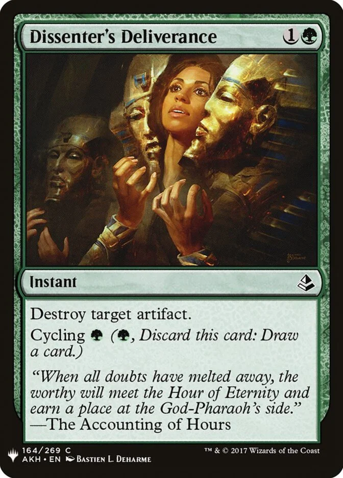 Dissenter's Deliverance [PLIST]