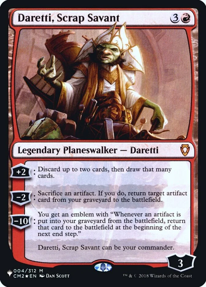 Daretti, Scrap Savant [PLIST]