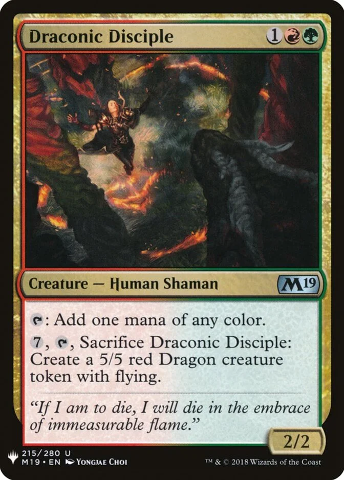 Draconic Disciple [PLIST]