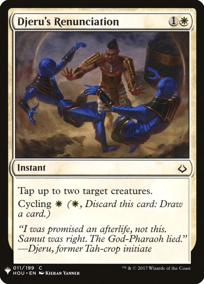 Djeru's Renunciation [PLIST]