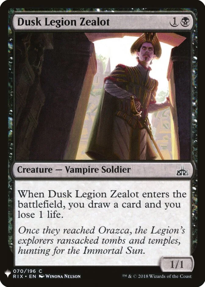 Dusk Legion Zealot [PLIST]