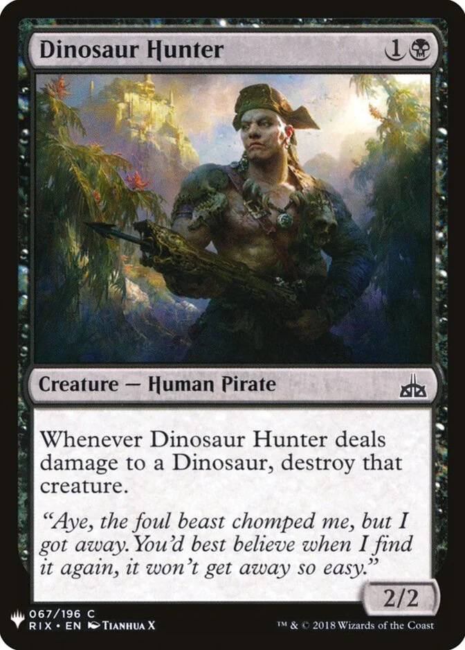 Dinosaur Hunter [PLIST]