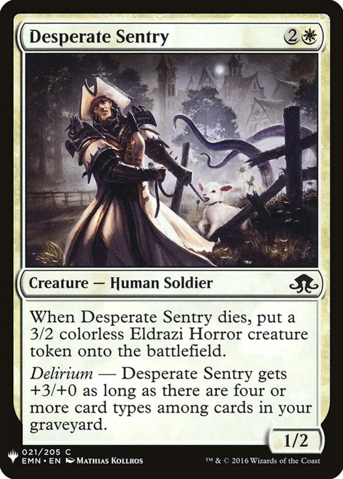 Desperate Sentry [PLIST]