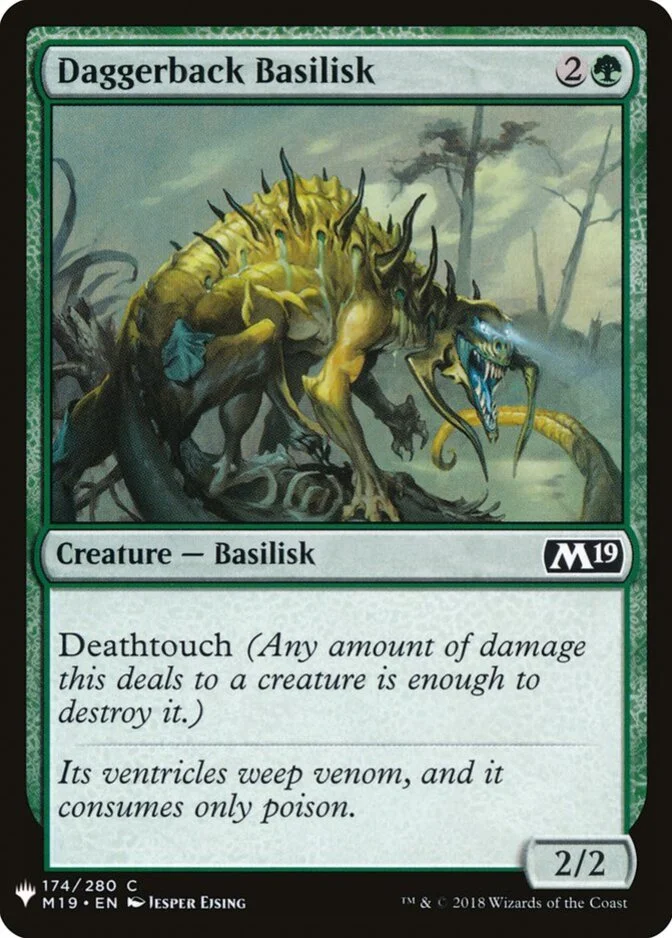 Daggerback Basilisk [PLIST]