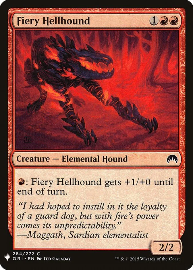 Fiery Hellhound [PLIST]