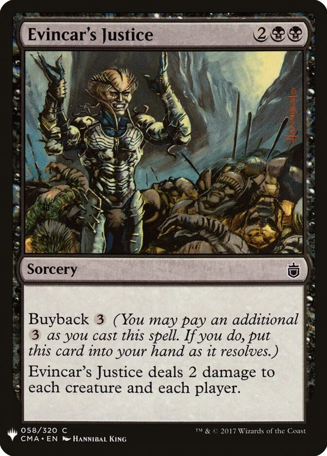 Evincar's Justice [PLIST]