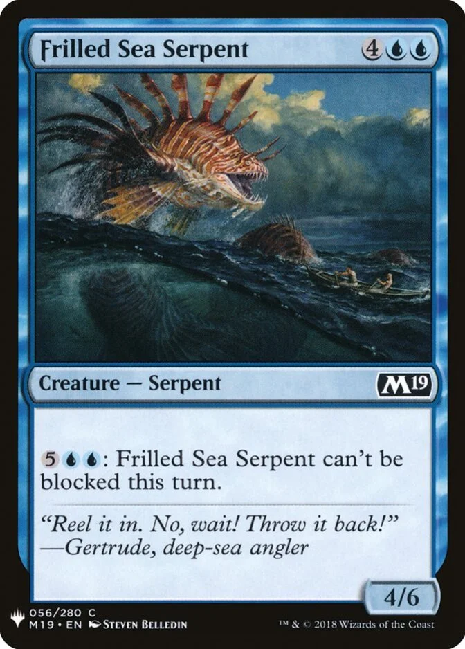 Frilled Sea Serpent [PLIST]