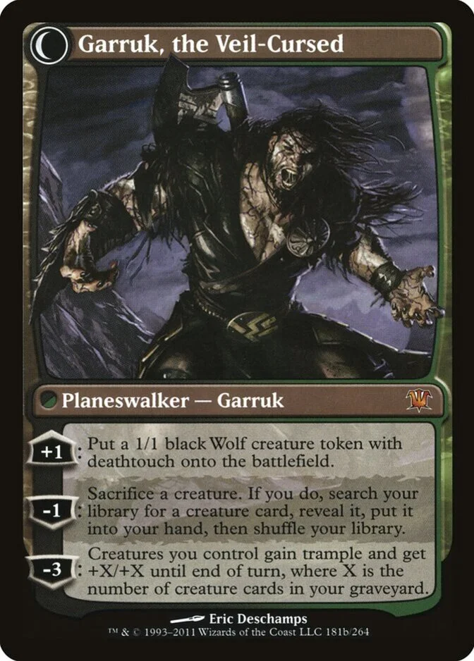 Garruk, the Veil-Cursed [PLIST]