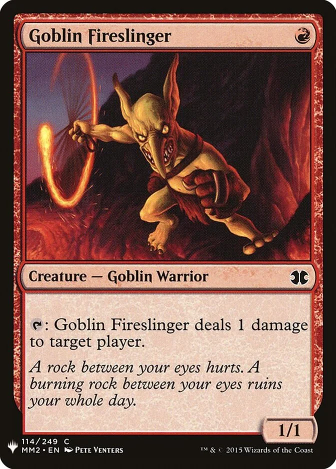 Goblin Fireslinger [PLIST]