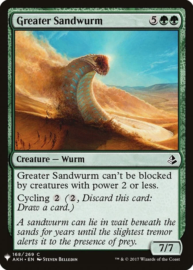 Greater Sandwurm [PLIST]