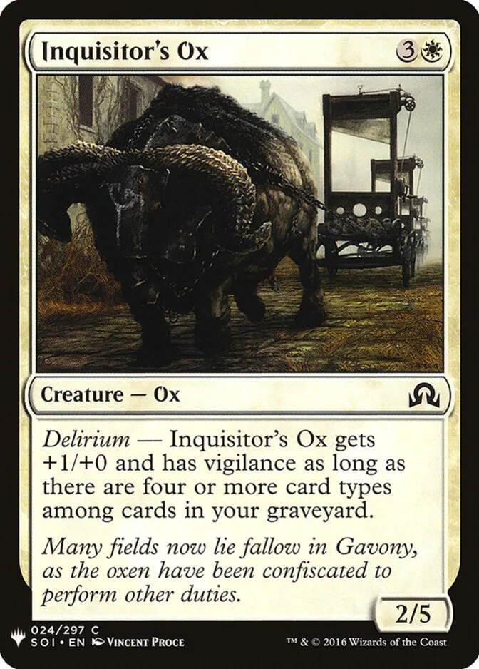 Inquisitor's Ox [PLIST]