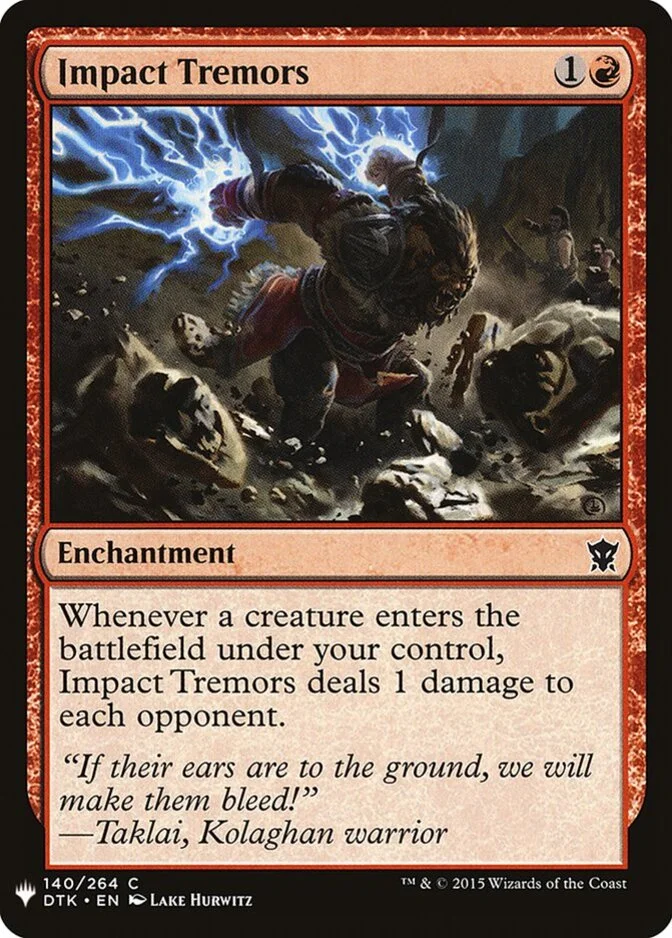 Impact Tremors [PLIST]