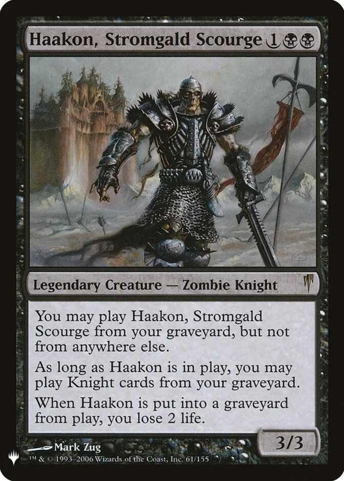 Haakon, Stromgald Scourge [PLIST]