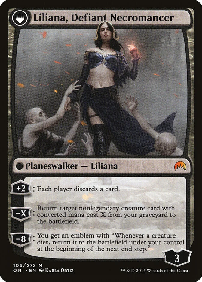 Liliana, Defiant Necromancer [PLIST]
