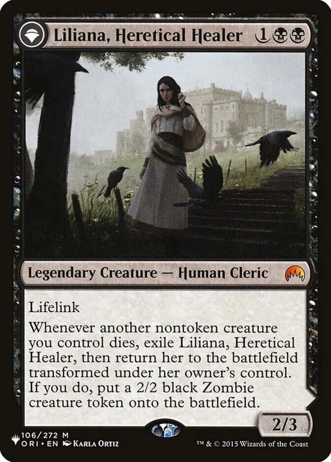 Liliana, Heretical Healer [PLIST]
