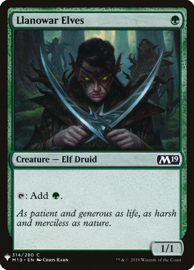 Llanowar Elves [PLIST]