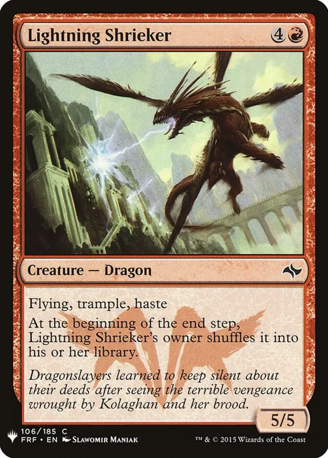 Lightning Shrieker [PLIST]