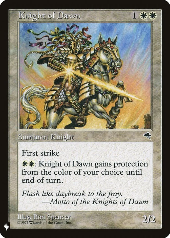 Knight of Dawn [PLIST]