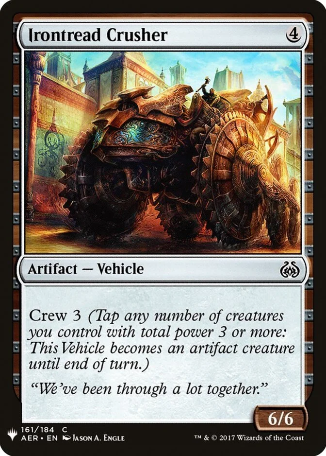 Irontread Crusher [PLIST]