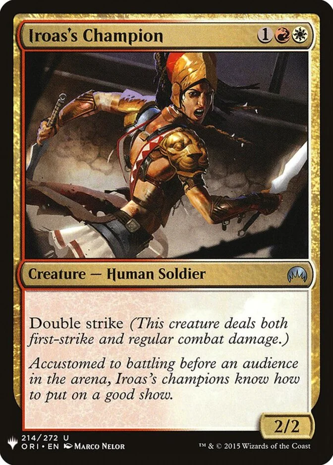 Iroas's Champion [PLIST]