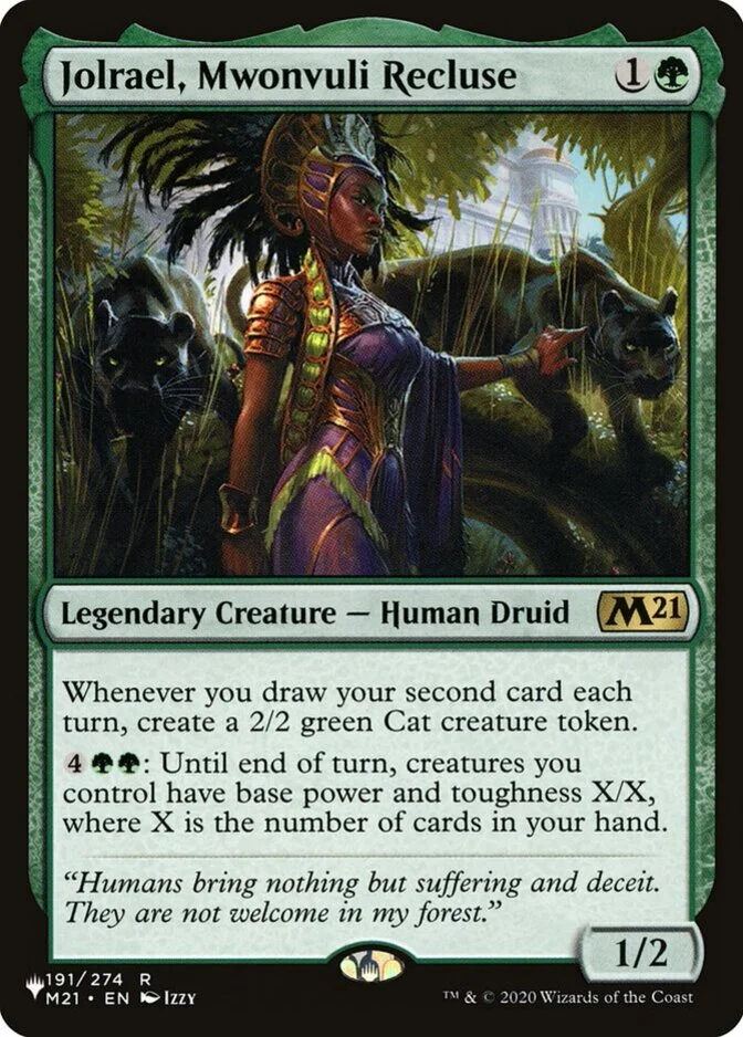 Jolrael, Mwonvuli Recluse [PLIST]