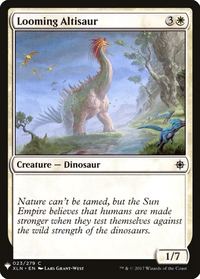 Looming Altisaur [PLIST]