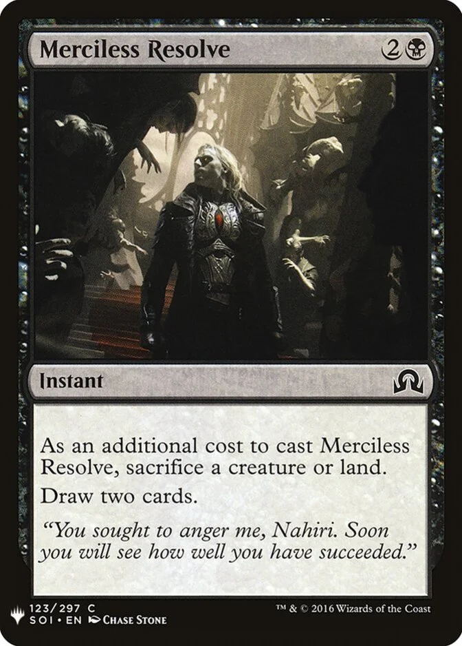 Merciless Resolve [PLIST]