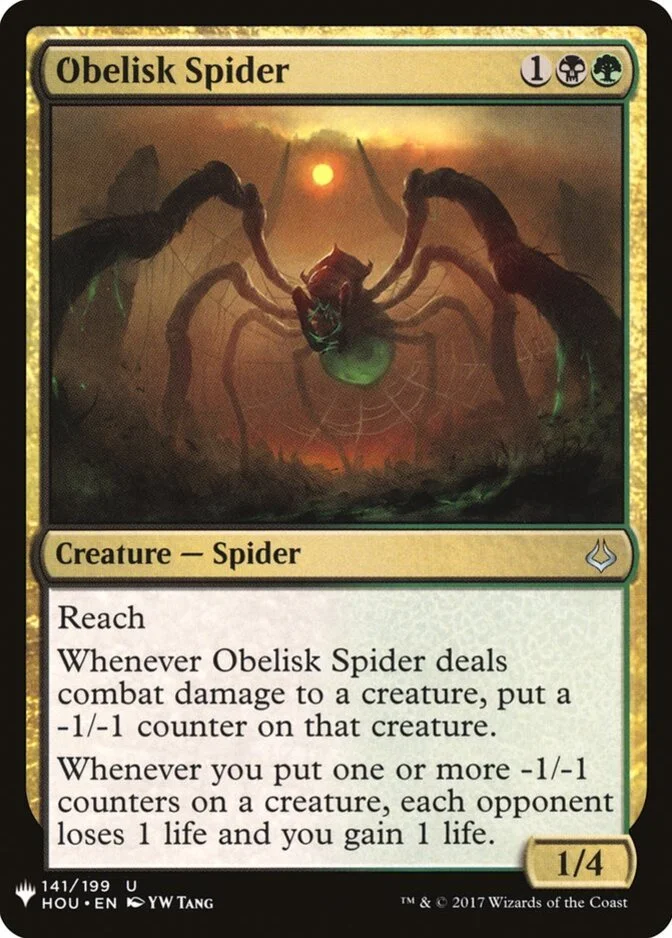 Obelisk Spider [PLIST]