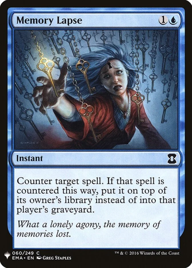 Memory Lapse [PLIST]