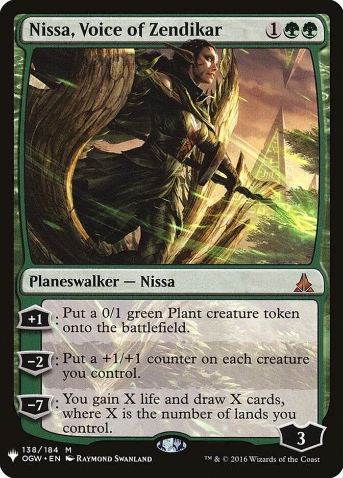 Nissa, Voice of Zendikar [PLIST]