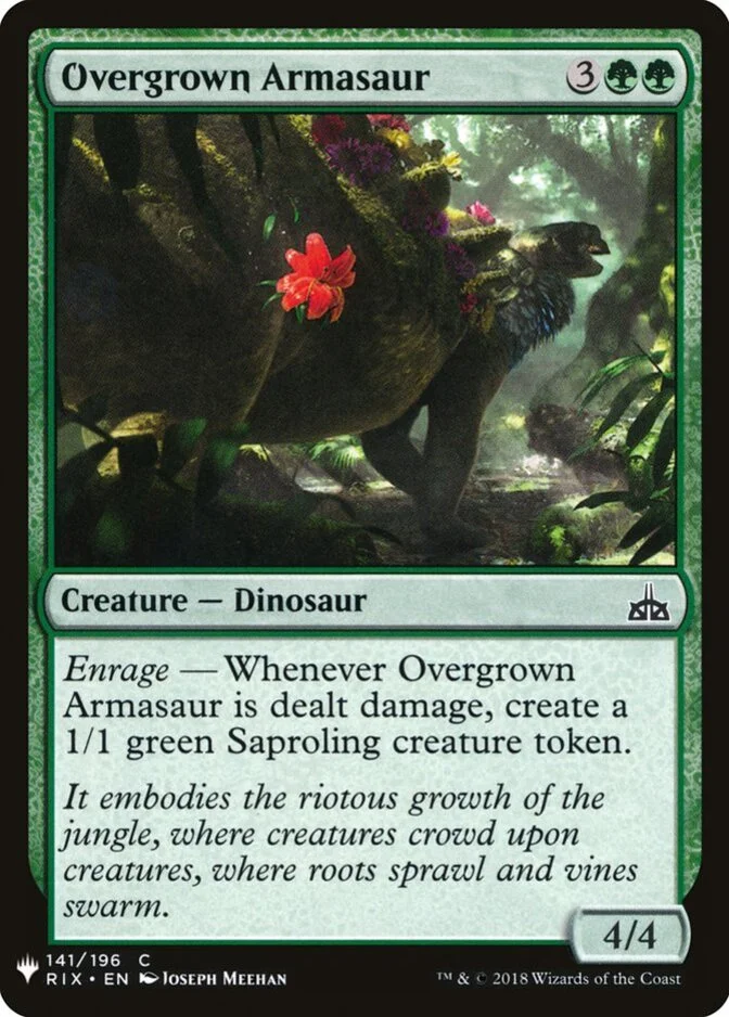 Overgrown Armasaur [PLIST]