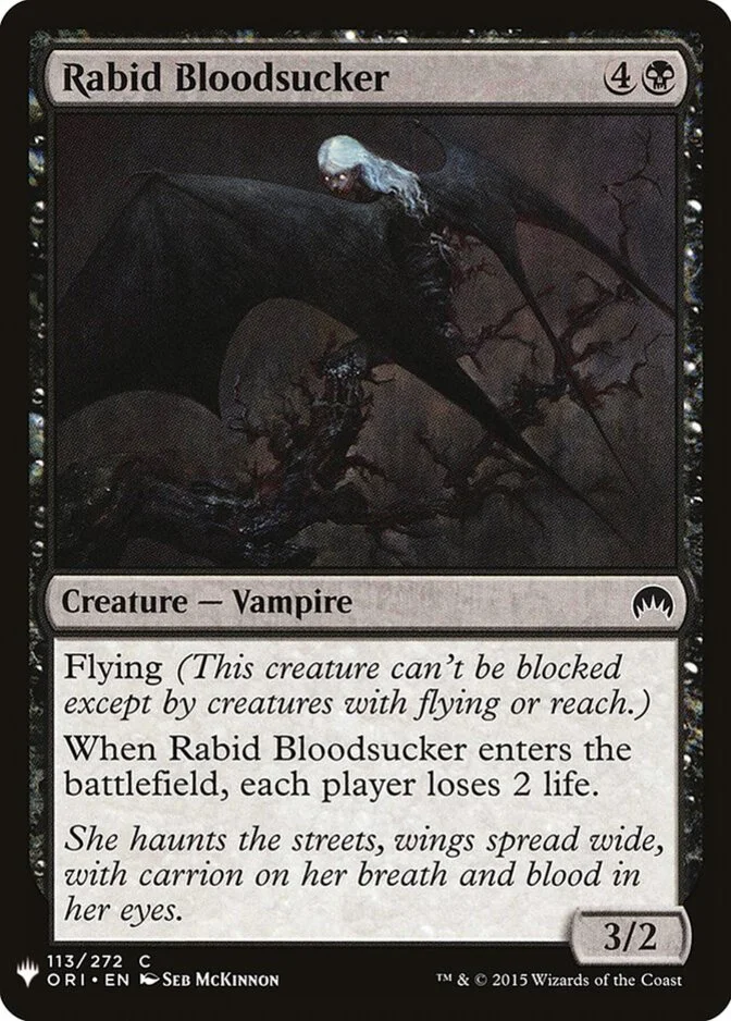 Rabid Bloodsucker [PLIST]