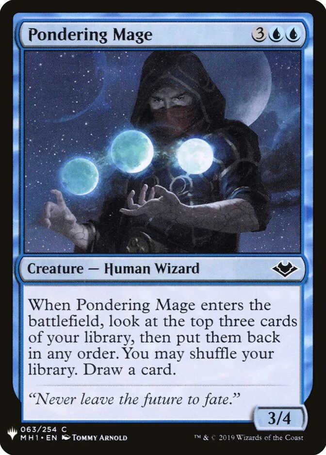 Pondering Mage [PLIST]