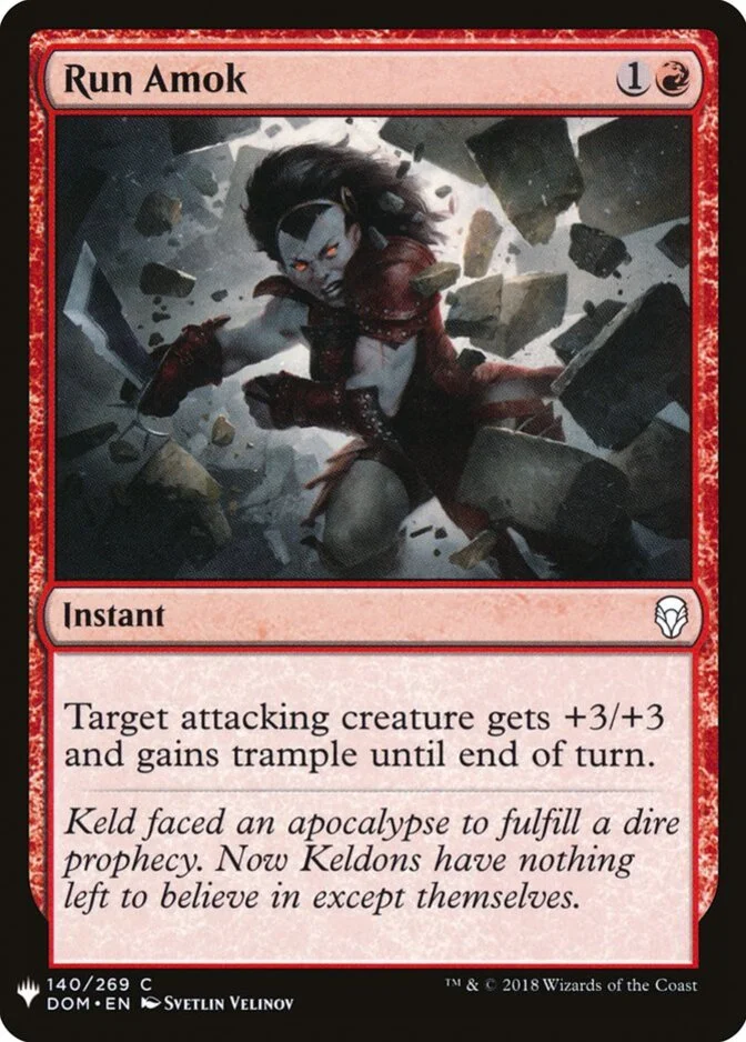 Run Amok [PLIST]